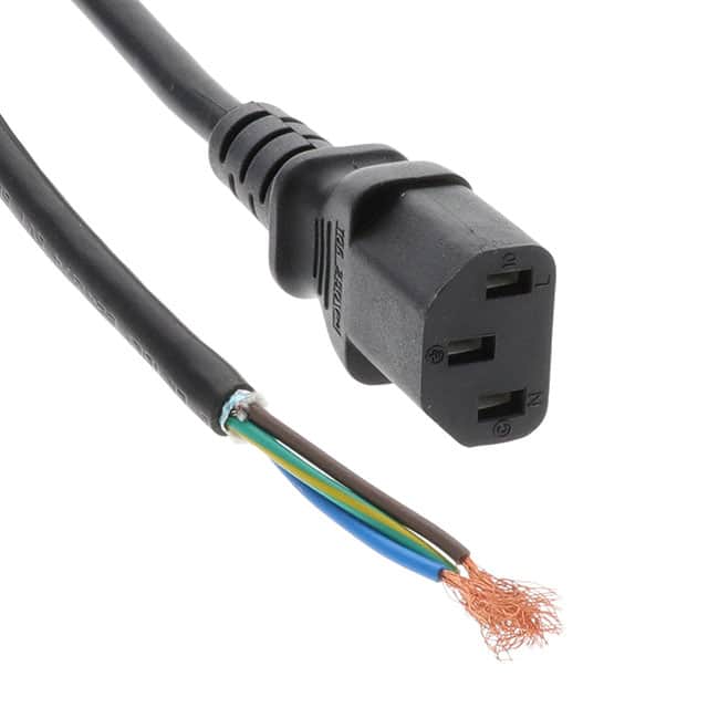 7011876F000-CEE(R) CORD 18AWG IEC 320-C13 TO CBL 6'