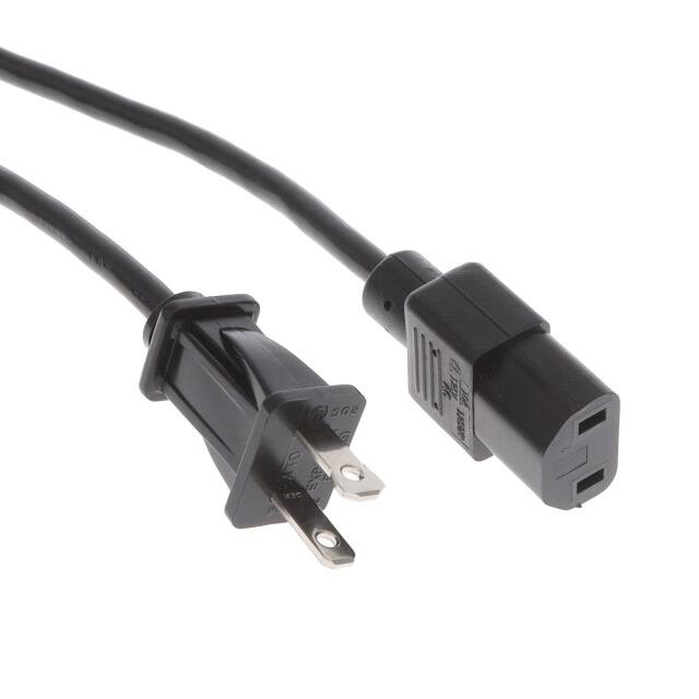 401P1219F71A CORD 18AWG NEMA1-15P-IEC320 9'