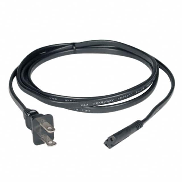 P012-006 CORD NEMA 1-15P TO IEC 320-C7 6'
