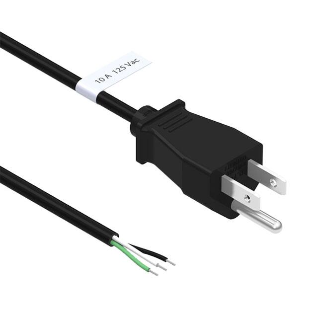 11-00076 CORD 18AWG NEMA5-15P - CBL 9.84'