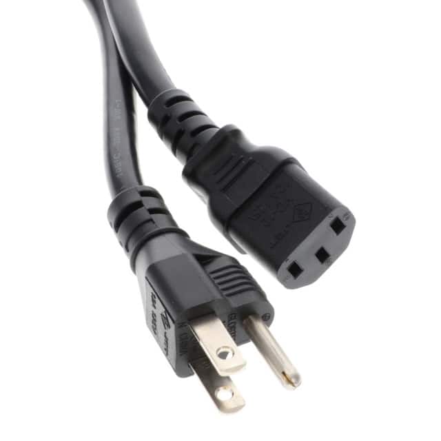 302J115J6F0701J(R) CORD 16AWG NEMA 5-15P-IEC 320 6'