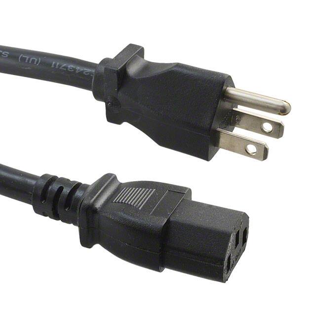 A-PC2302-020026-1 CORD 14AWG 5-15P - 320-C13 6.56'
