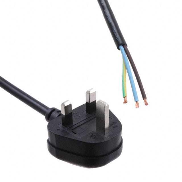 369003-E01 CORD BS1363A TO CBL 8.20' BLACK