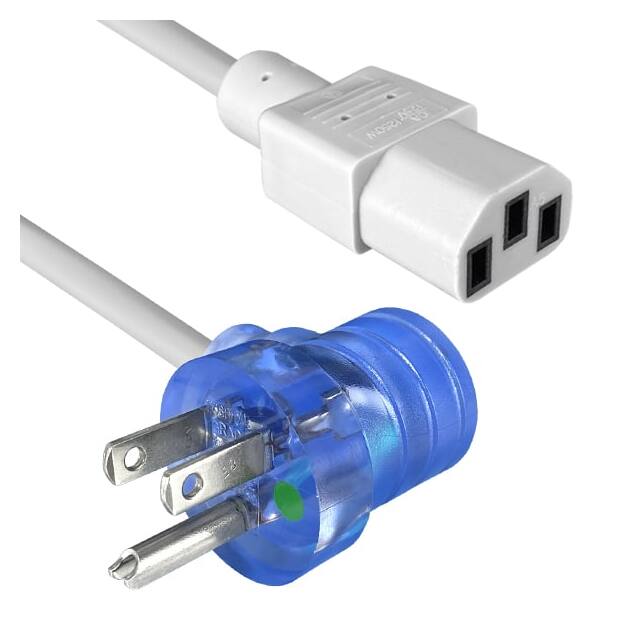 243003-06 CORD 18AWG 5-15P RA TO C13 10'