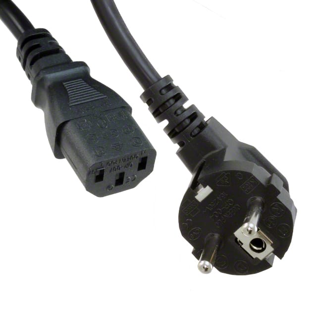 6004.0215 CORD CEE 7/7RA - IEC320-C13 8.2'