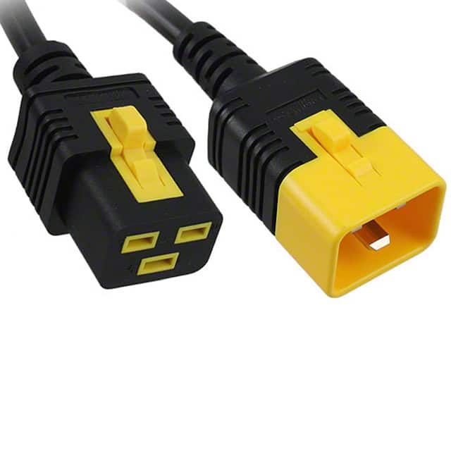 6051.2047 CORD IEC320-C20 - 320-C19 6.56'