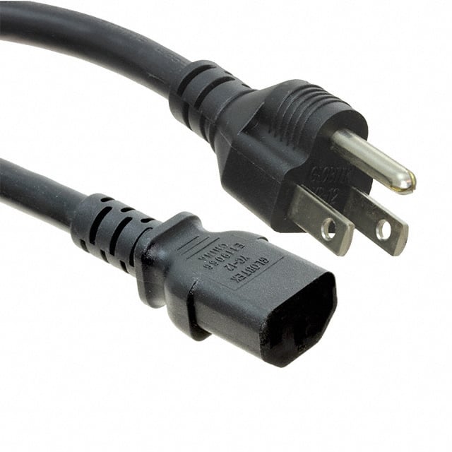 3021066F7701-CEE(R) CORD 18AWG NEMA 5-15P-IEC 6.56'