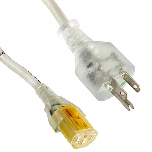 6051.2121 CORD 16AWG 5-15P TO C13 9.84'