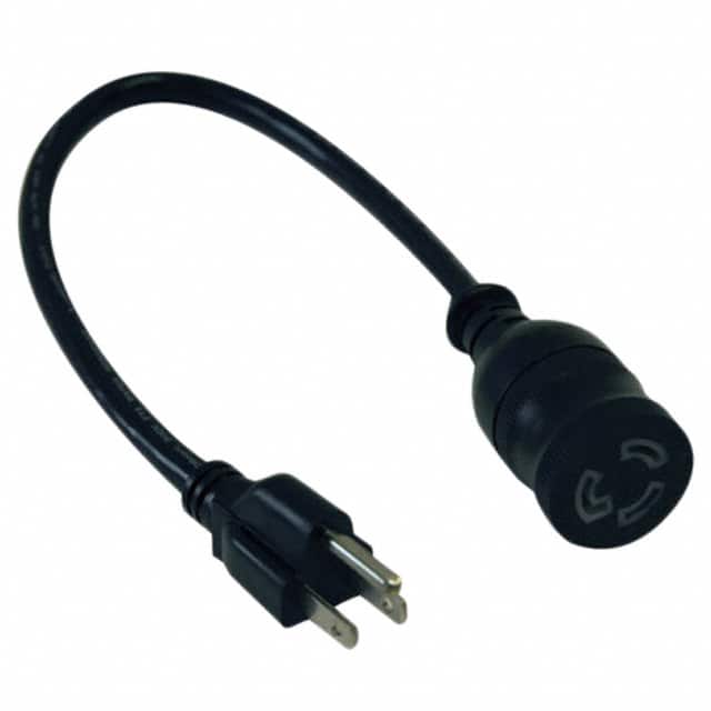 P023-001 CORD 14AWG NEMA5-15P - L5-15R 1'
