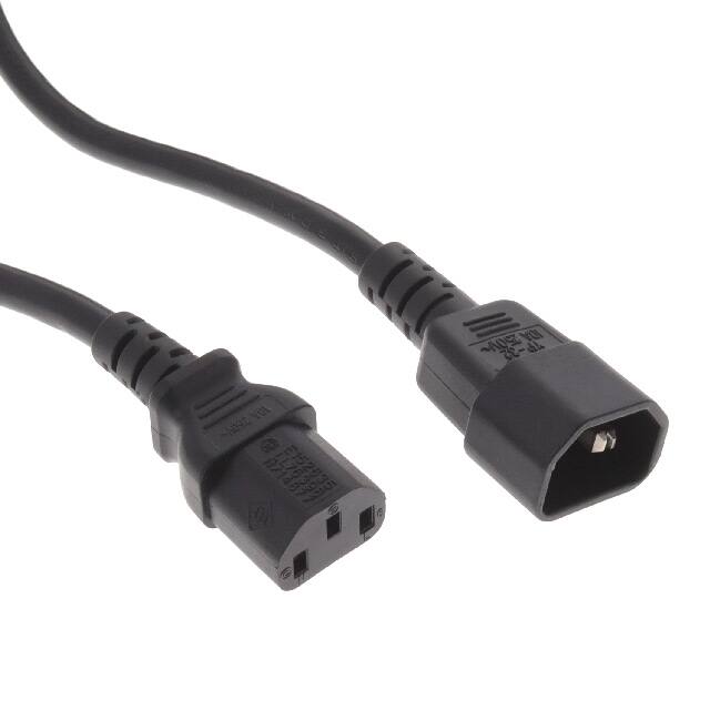 70514420F701 CORD 18AWG IEC 320-IEC32020.28'