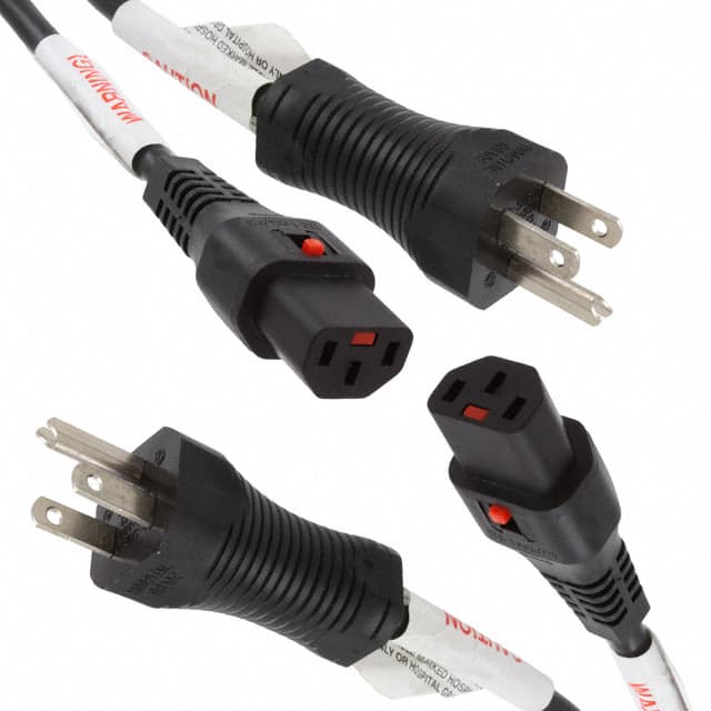 IL13-US2-SJT-3100-183 CORD 18AWG NEMA5-15P - IEC320 6'