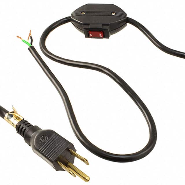01732.70.01 CORD 18AWG NEMA 5-15P TO CBL 8'