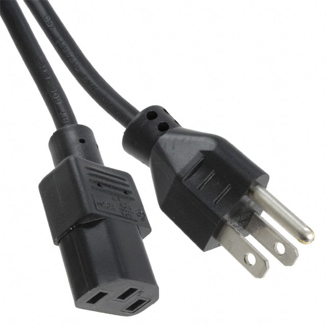 P2392X CORD 18AWG 5-15P - 320-C13 7.50'