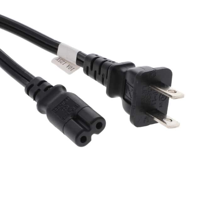 YP11_YC13 CORD IEC 320-C13 6' BLACK