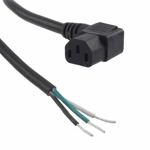 AK500/16-RA-6-2 CORD 16AWG IEC320 RA - CBL 6.56'