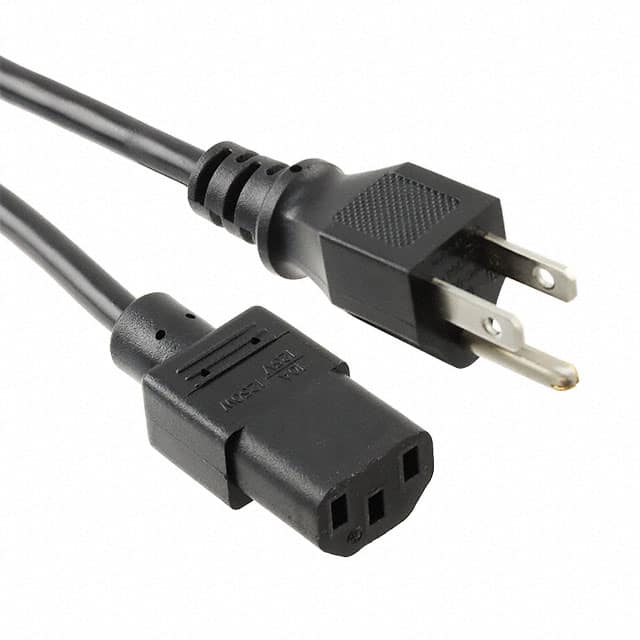 312128-01 CORD 18AWG NEMA5-15P - IEC320 6'