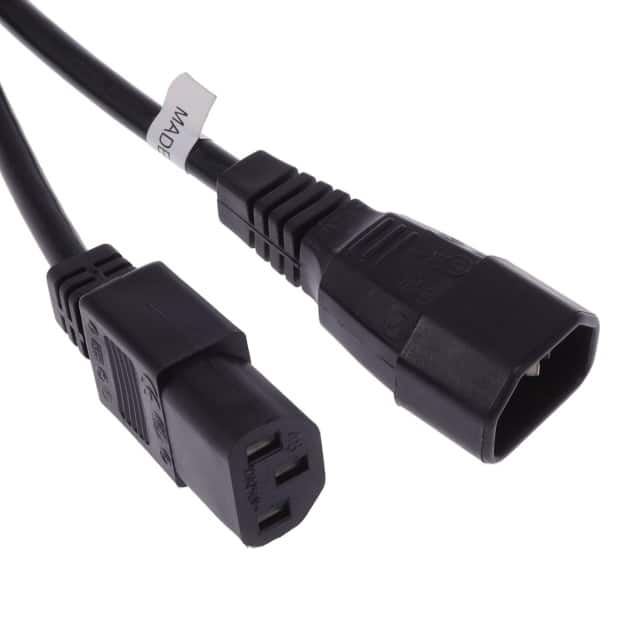 7054272M5701(R) CORD 17AWG IEC320-C14-320 8.2'