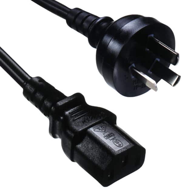 YP35_YC12 CORD AS3112 TO IEC 320-C13 6'