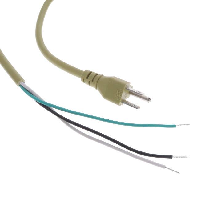 3021069F0GN(R) CORD 18AWG NEMA 5-15P TO CBL 9'