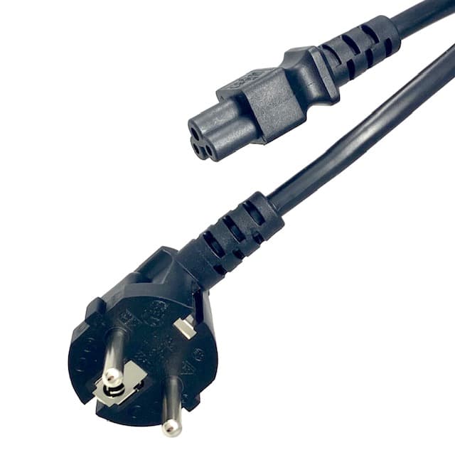 23144272M5712(R) CORD 17AWG CEE7/7-IEC 320C5 8.2'