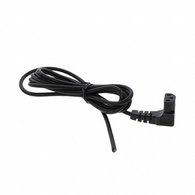 7011432M500-EL7012(R CORD 18AWG IEC 320C13-CBL 8.2'