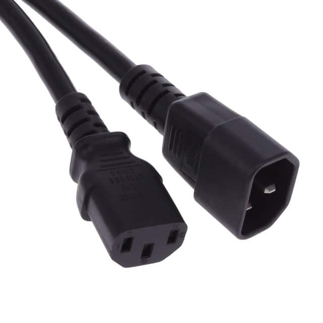 7011438F2705(R) CORD 18AWG IEC320-C14-320 8.2'