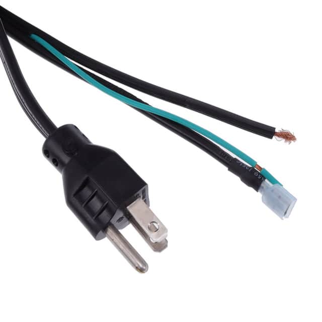 3021616F7000(R) CORD 16AWG NEMA 5-15P-1 QC 6.67'