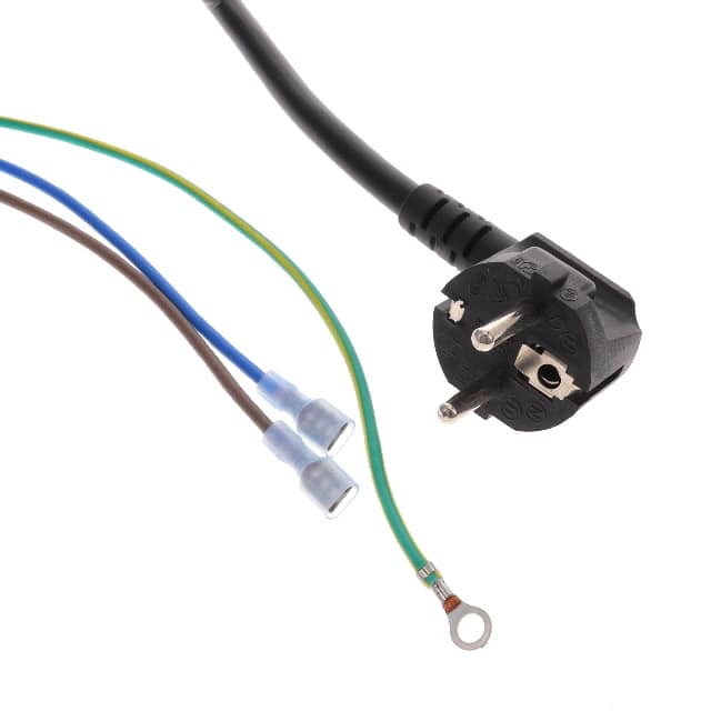 23134283M0QQR(R) CORD 16AWG CEE 7/7-2 QC 10.21'