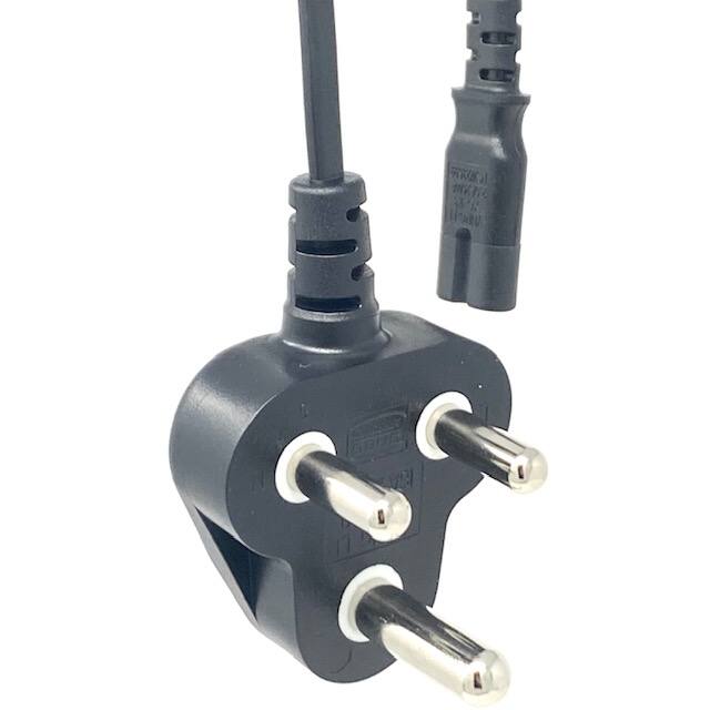 2084111M8703B(R) CORD 18AWG IS 1293-IEC320 5.91'