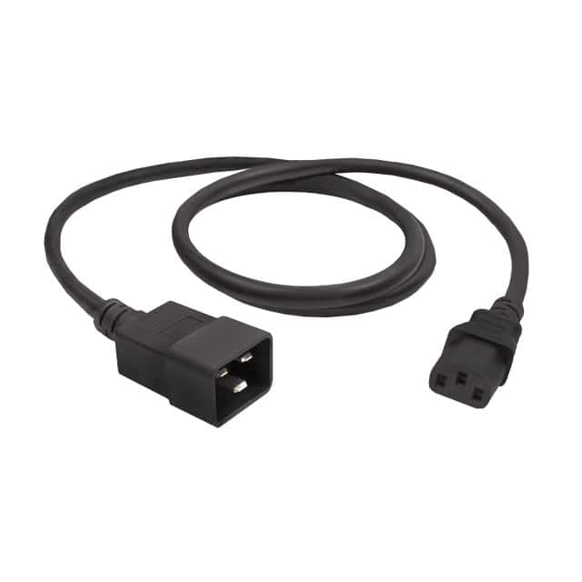 PC-BCK005F POWER CORD IEC320 C13 / C20 5FT