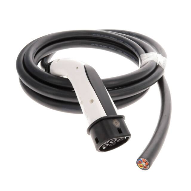 ECCV6323-050S0A CORD IEC 62196-2 TO CB 16.4' BLK