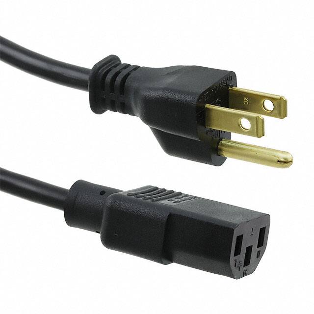 545B BK076 CORD 18AWG 5-15P - 320-C13 7.50'