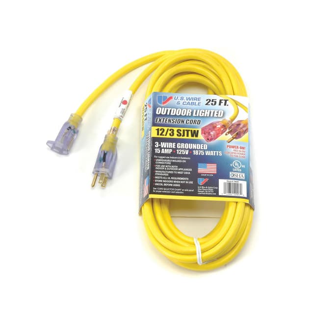 74025 25 FT. POWER-ON ILLUMINATED PLUG