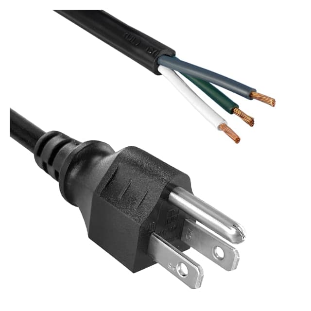 211011-01 CORD 18AWG NEMA 5-15P TO CBL 6'
