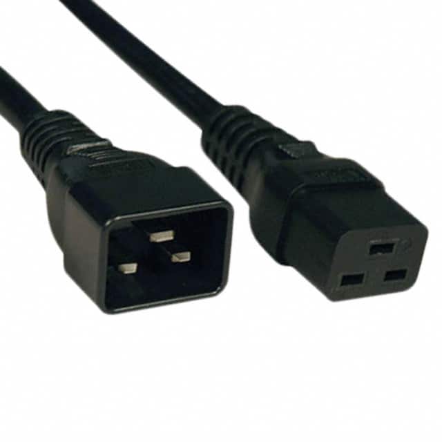 P036-002 CORD 12AWG IEC320C20 - 320C19 2'