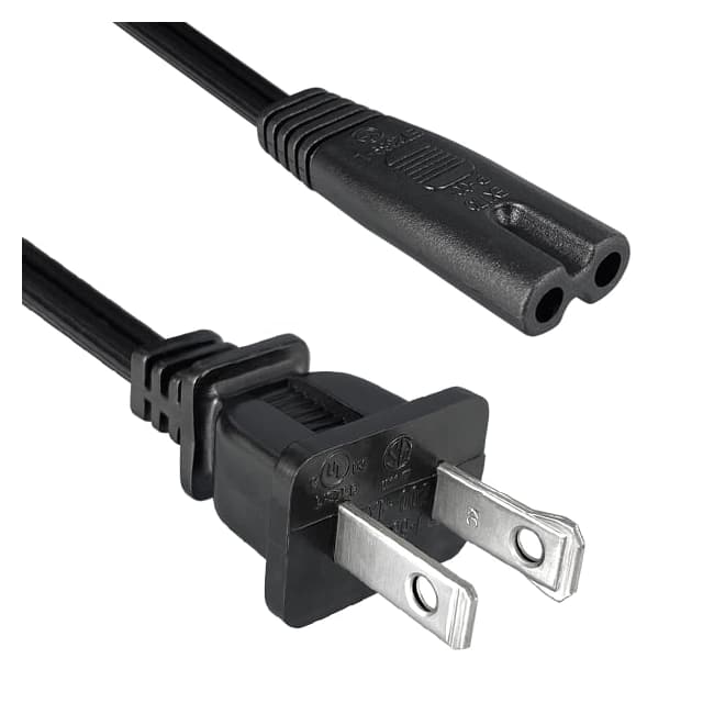 223052-01 CORD 18AWG 1-15P - C7 3.28' BLK