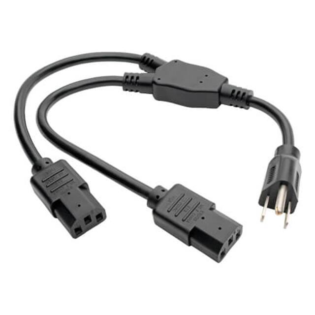 P006-18N-2 CORD 18AWG 5-15P - 320-C13 1.50'