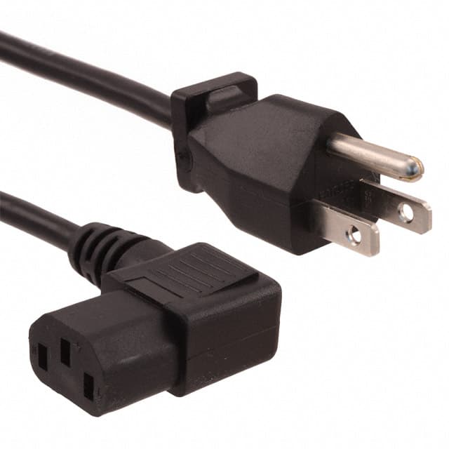 800-18-1-2-SVT0-BL-00200 CORD 18AWG 5-15P TO C13 6.56'