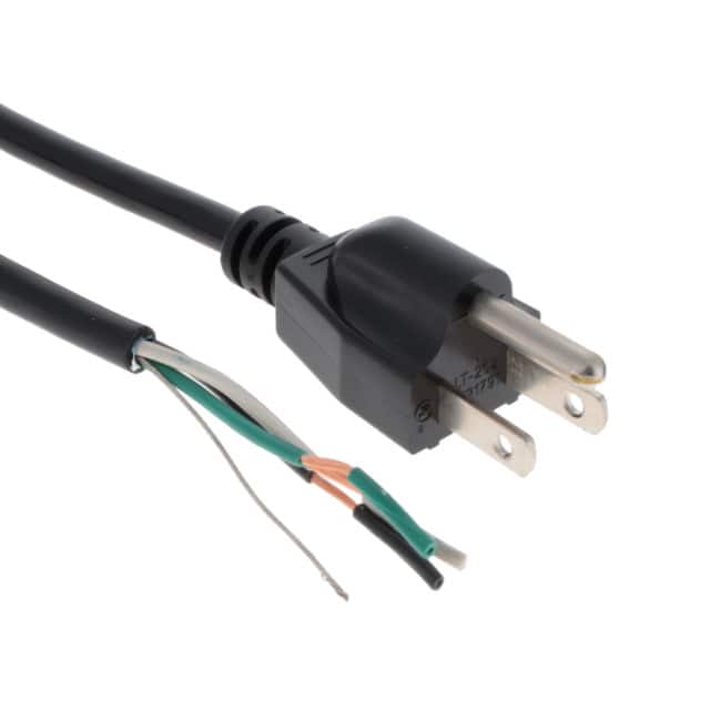 800-1801-2-SJT0-BL-00200-2 CORD 18AWG NEMA5-15P - CBL 6.56'