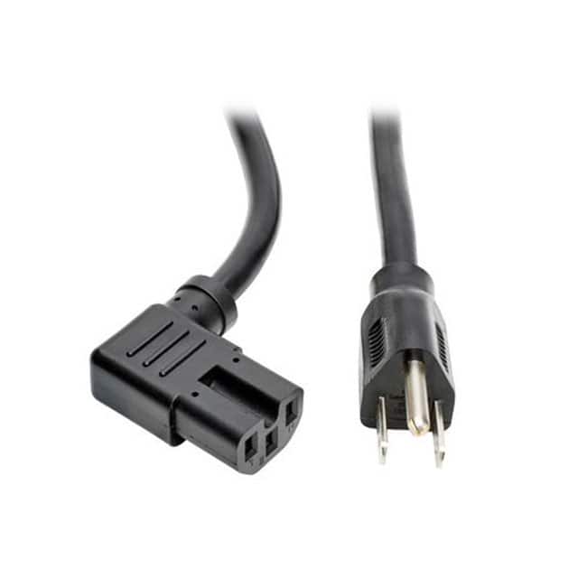 P019-008-C15RA CRD 14AWG NEMA5-15P - C15 RA 8'