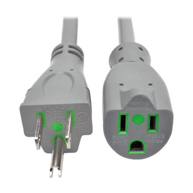 P024-015-GY-HG HOSPITAL-GRADE POWER EXTENSION C