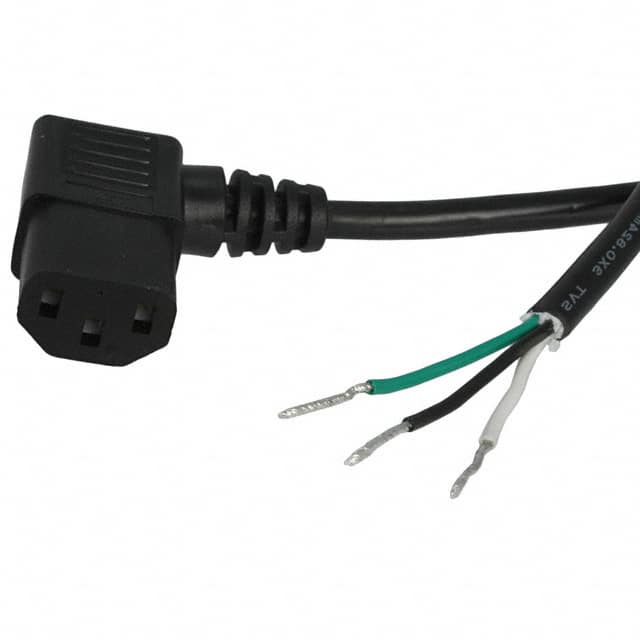 AK500-RA-7-2 CORD 18AWG IEC320 RA - CBL 6.56'