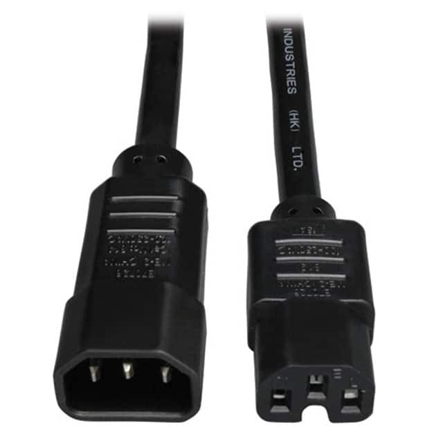 P018-002 CORD 14AWG IEC320C14 - 320C15 2'