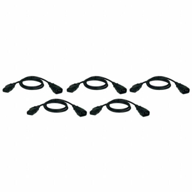 P004-002-5 CORD 18AWG IEC320C14 - 320C13 2'