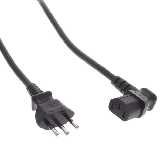 204B4272M5702(R) CORD 17AWG NBR 14136-IEC320 8.2'