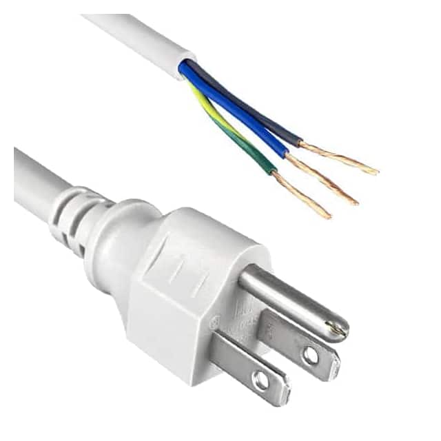 311016-06 CORD 18AWG NEMA5-15P - CBL 9.84'
