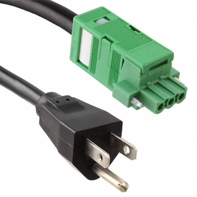 NTPC-AC-US CORD 18AWG NEMA 5-15P 7' BLACK
