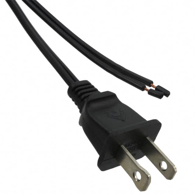 800-1808-2-SPT1-BL-0009F CORD 18AWG NEMA 1-15P TO CBL 9'