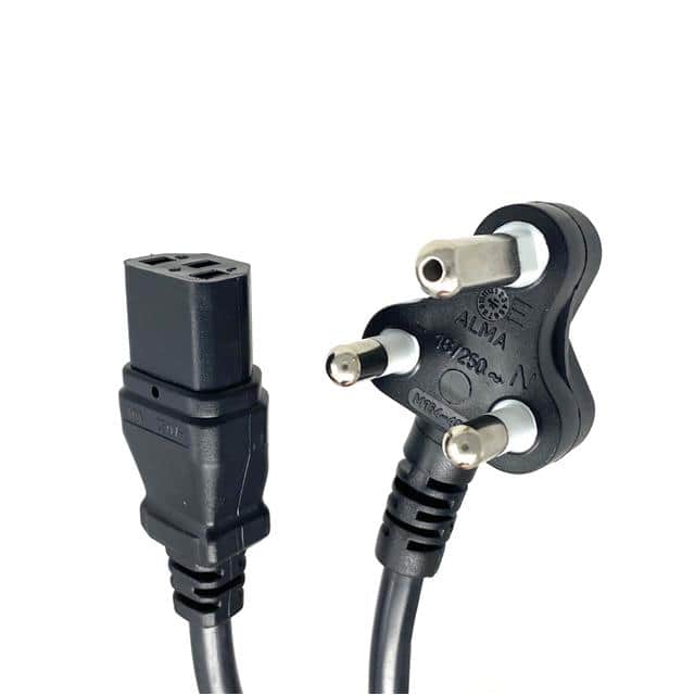 208SA53L4282M5701(R) CORD SANS 164-1 RA-IEC320 8.2'