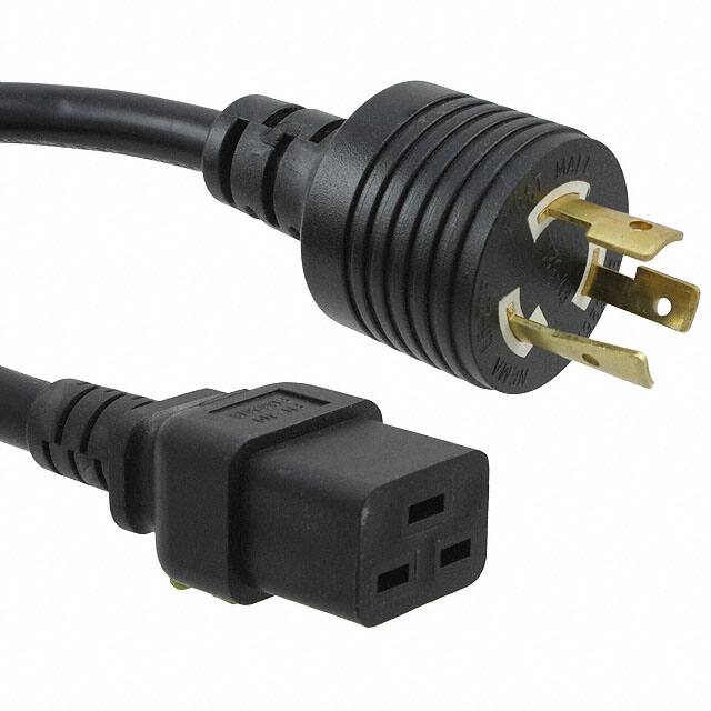 800-12-38D-BL-08.2F CRD 12AWG NEMAL5-20P - C19 8.2'